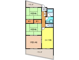 ラパ－スの物件間取画像